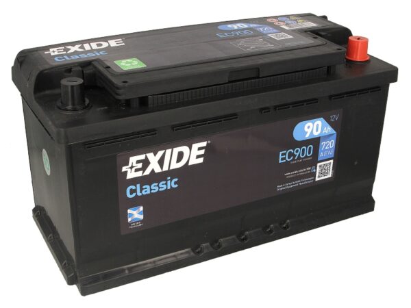 Baterie auto EXIDE  90Ah 720A - imagine 2