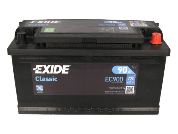 Baterie auto EXIDE  90Ah 720A - imagine 3