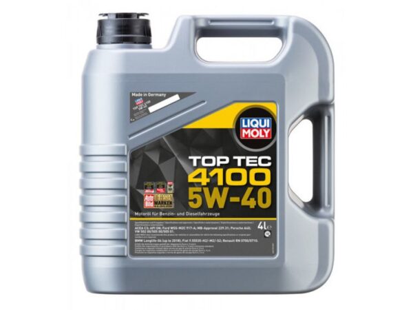 Ulei motor Liqui Moly 5w40 top tec 4100 4L